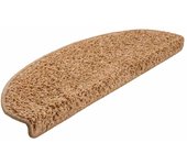 Alfombrilla escalera 30 uds | alfombras de escalera | tapetes de escalera beige 65x21x4 cm cfw510534