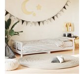 Maison exclusive - estructura de cama para niños madera de pino blanco 80x200 cm