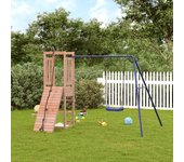 Maison exclusive - parque infantil de exterior madera maciza douglas