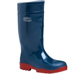 Botas prevención seguridad nitrilo azul n.44