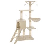 Rascador para gatos 142 cm beige 3708072