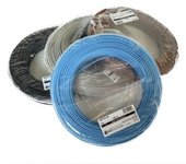 Cable electrico rollo 100mtrs marron. cable unipolar flexible 1,5 mm. libre de halógeno -cpr-