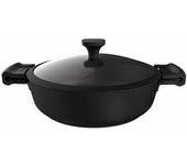Olla con tapa cecotec polka experience 28 low pot titan 4,2 l ø 28 cm aluminio