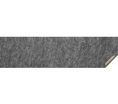 Vevor alfombrilla antideslizante, 25 x 94,5 pulgadas, protector alfombra goma, 0,24 pulgadas grosor, alfombrilla antideslizante fieltro doble cara