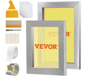 Kit moldeado para serigrafía vevor de 8 x 10/10 x 14 pulgadas. malla 110 2 partes