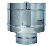 Chimenea 4 ventilaciones base redonda d.150mm europrofil