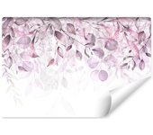 Papel pintado tejido-no tejido para salón 360cm x 240cm acuarela hojas foto