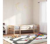 Estructura de cama infantil 80x200 cm madera maciza de pino