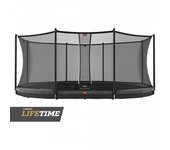 Cama elástica berg inground grand favorit 520 + red comfort gris