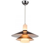 Lámpara de mesa lumineca hon 25x55 cm café