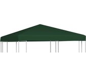Lona superior para cenador 310 g/m2 3 x 3 m verde