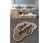 Alfombra de baño good marrón