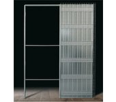 Contramarco para puertas ocultas para mampostería 80 x 210 x 10,5 cm