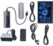Pantalla secundaria para computadora con ángulo de visión completo ips de 5 pulgadas, carcasa para pc, álbum de datos, monitoreo de video, pantalla de