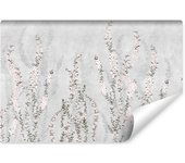Papel pintado no tejido abstracción concreta foto flores para dormitorio 400cm x 280cm