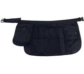 Bolsa de herramientas multiusos con presilla para cinturón, delantal de trabajo de poliéster resistente