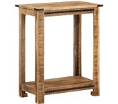 Mesa consola 60x35x75 cm madera maciza de mango