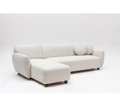 Sofá rinconera eddy izquierdo chl-3r blanco