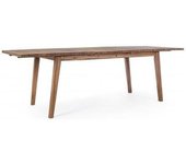 Mesa de jardín extensible en madera 180-240x90x h76 cm