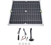 Panel solar portátil de 200 w, 5 v, resistente al agua, ligero, cargador solar para el hogar
