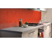 Azulejo mosico de trencadís monocolor rojo brillo 50x50 cm/ precio por m²