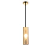 Maytoni gioia moderna lámpara de techo colgante gioia gold con pantalla de cristal