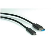 Nilox usb a - usb c, 1m cable usb usb 3.2 gen 2 (3.1 gen 2) negro