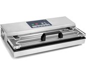 Lacor envasadora, máquina de vacio, selladora de alimentos, acero inoxidable, libre bpa, sellado hermético, 650w, 40cm, inox, 650 w, 5.3 tons,