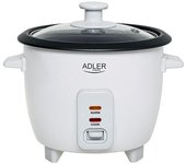 Adler ad 6406 olla arrocera negra, acero inoxidable 1000 w