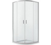 Box mampara de ducha semicircular 90x90 h185 impreso c 6mm mod. ready