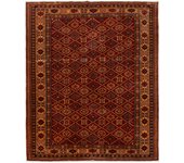 Alfombra kazak | 212 x 162 cm | 100% lana