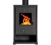 Estufa de leña prometey eko 4 - 7kw [clase energética a+]