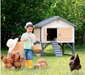 Gallinero para niños | disfruta de la avicultura en familia |homologado para uso infantil y apto para exterior