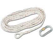 Steelpro linea vida vertical cuerda 20 m.+mosqueton en354 1888c20