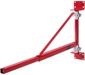 Vevor brazo de soporte de polipasto eléctrico brazo oscilante de soporte de polipasto eléctrico marco de polipasto de acero, brazo de elevación