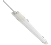 Plafoniera led prismatico 120cm 36w 220v bianco freddo 6400k ip65 tri-arcesión slim s-serie sku-6470