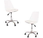 Pack 2 sillas mima office - blanco