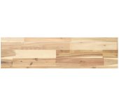 Estante flotante madera maciza de acacia sin tratar 80x20x4 cm
