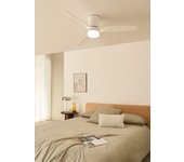 Windcalm dc - función verano/invierno - ventilador de techo 40w silencioso ø132 cm con luz sin wifi