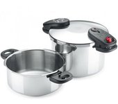 Olla presión alza space duplex 4+8l super-rápida