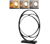 Lámpara de terapia de luz, lámpara de luz diurna sin rayos ultravioleta de 10 000 lux con 3 modos de temperatura de color y brillo ajustable