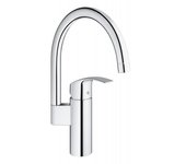 Grohe 33202002 - eurosmart grifo de cocina, caño alto