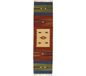 Auténtico, original e ideal kilim hecho a mano 280x60 cm