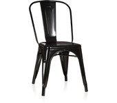 Silla vantaggio comfort métalico negro hjh office