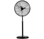 Ventilador de pie ac negro africo 120w 3 vel. fijo rotatorio diámetro 107 cm