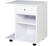 Armario para impresora vinsetto blanco 60x40x68,5 cm