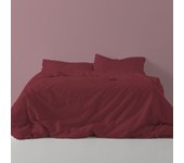 Funda nórdica lisa vino - 105