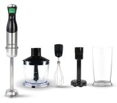 Batidora de mano mp-800set - indicador led - vaso de 600 ml - 800w - incluye accesorios
