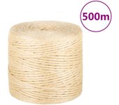 Cuerda 100% sisal 4 mm 500 m