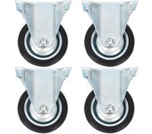 Maison exclusive - ruedas fijas 12 unidades 75 mm